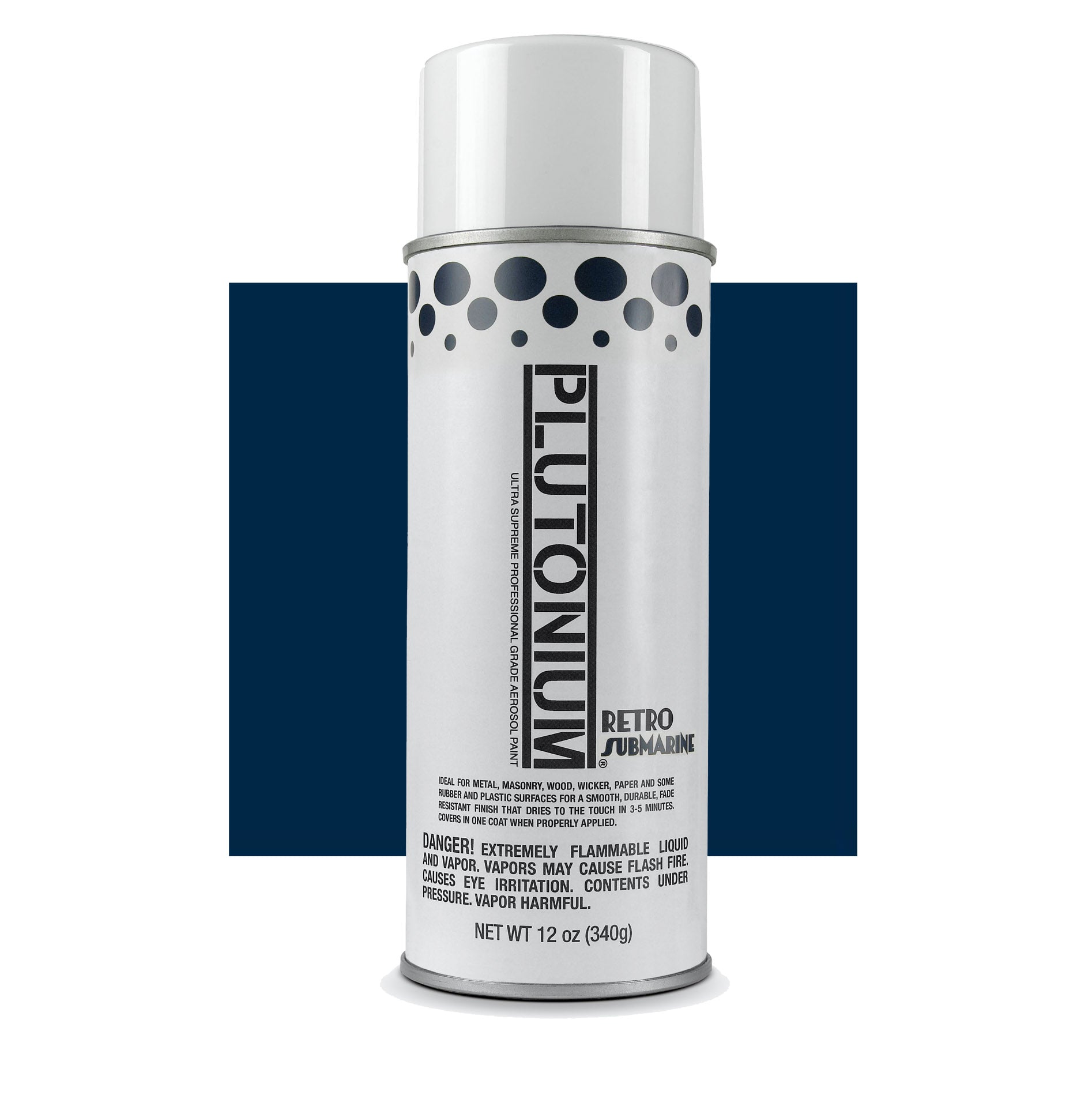 Plutonium Retro Submarine Spray Paint