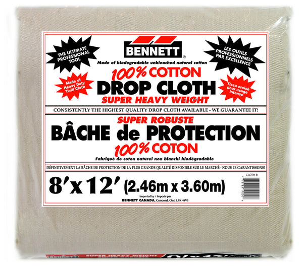 Bennett 8' X 12' Canvas Drop Cloth