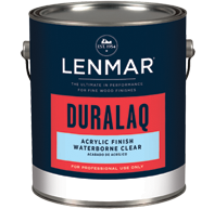 DuraLaq® Waterborne Acrylic Clear Finish - Semi-Gloss 1WB.106