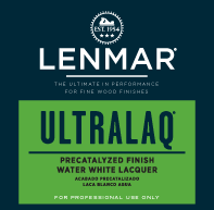 UltraLaq® Water White Precatalyzed Lacquer - Dull Rubbed 1D.332
